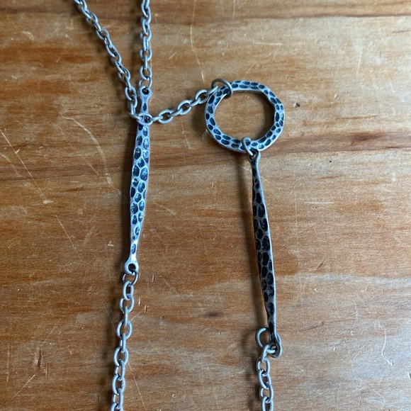 Feather lariat necklace - Picture 4 of 4